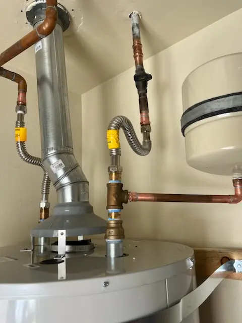 Water heater installation and plumbing repair in Newtonville