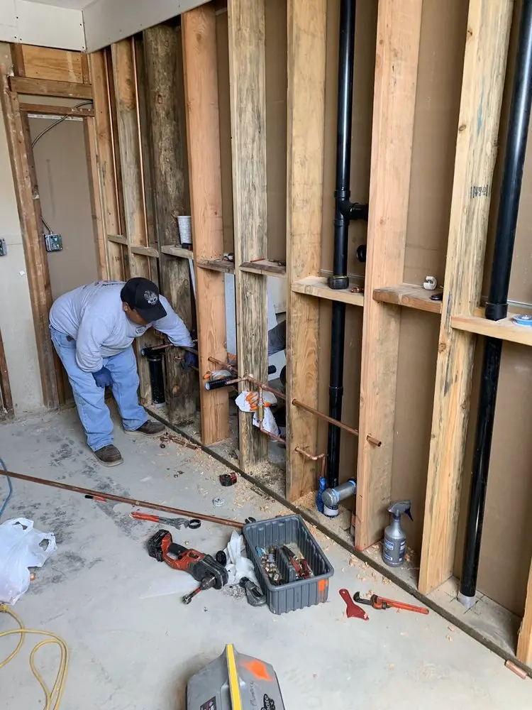Commercial rough-in plumbing for Commercial Plumbing in Newtonville